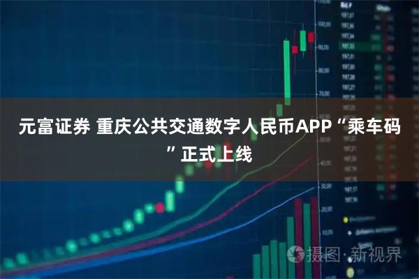 元富证券 重庆公共交通数字人民币APP“乘车码”正式上线